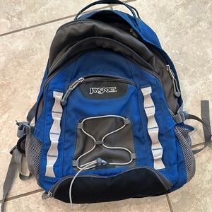 Jan sport Back Pack in color Blue/Black